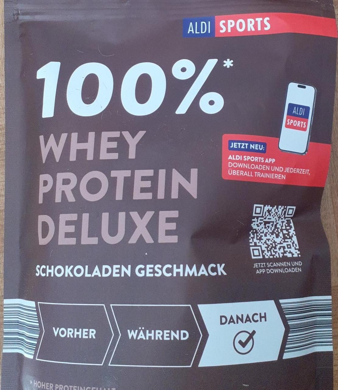 Фото - Whey Protein Schokoladen Geschmack mit fettarmer Milch Aldi Sports