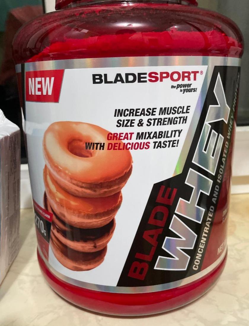 Фото - Протеїн Blade Whey Donut Salted Caramel BladeSport