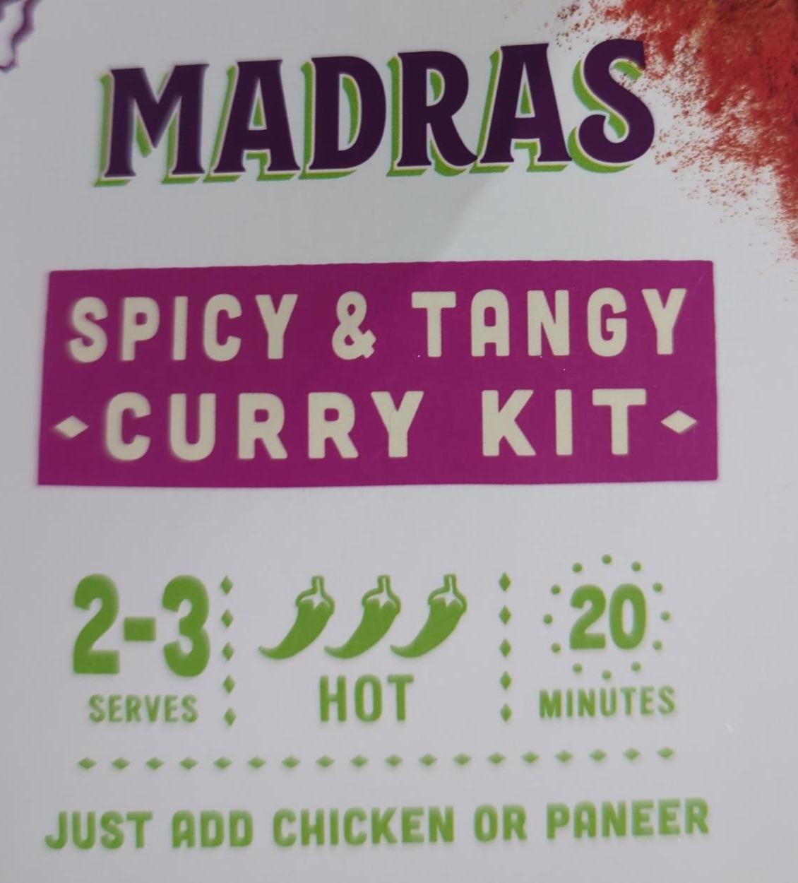 Фото - Madras Spicy & Tangy Curry Kit Patak’s