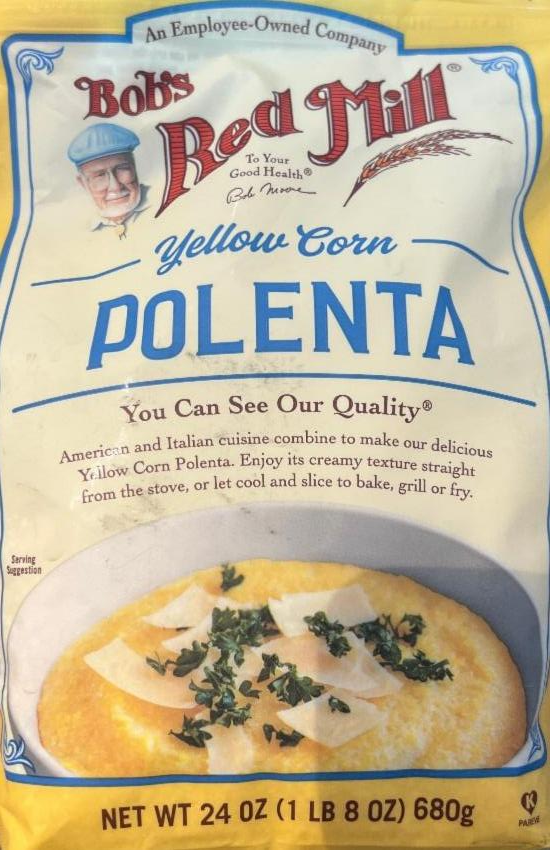 Фото - Кукурудзяна мелена крупа з полентою Polenta Bob’s Red Mill