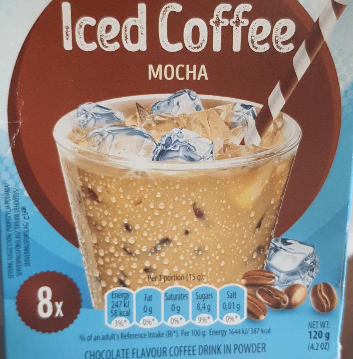 Фото - Iced coffee mocha chocolate flavour coffee drink Mokate Gold