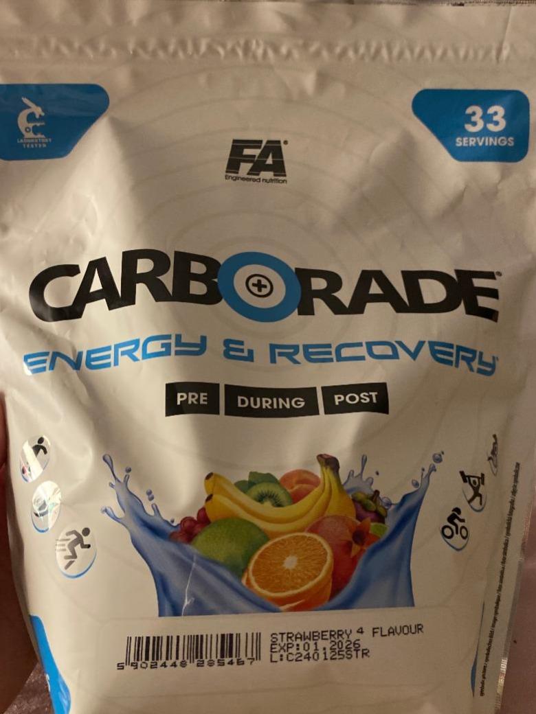 Фото - Carborade energy & recovery FA