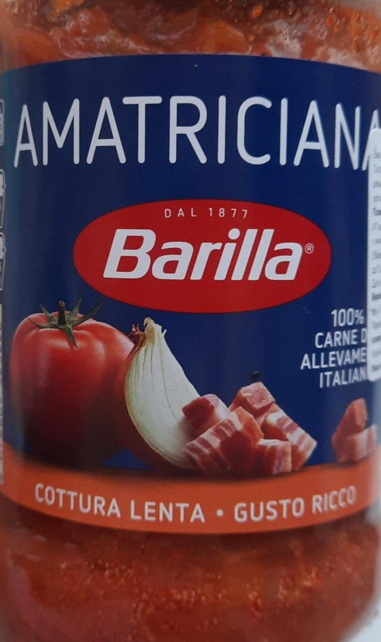 Фото - Соус томатний Аматрічана Amatriciana Barilla