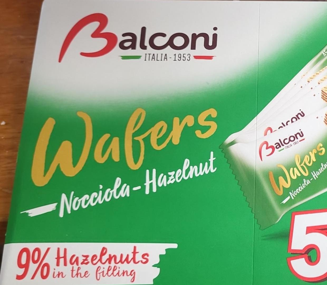 Фото - Wafers nocciola hazelnut Balconi