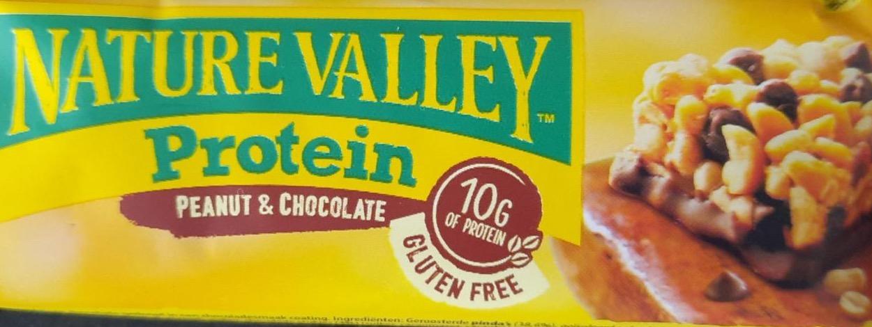 Фото - Protein peanut chocolate Nature Valley