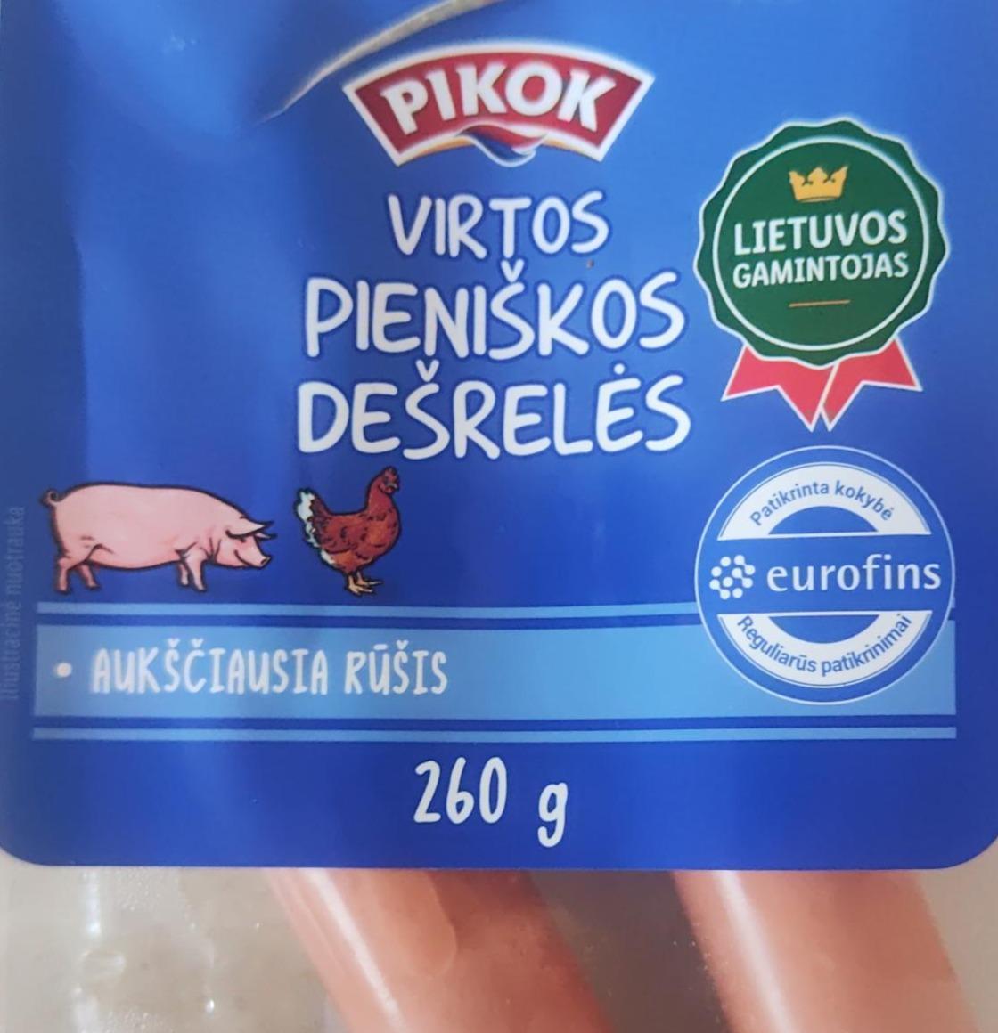 Фото - Virtos pieniškos dešrelės Pikok