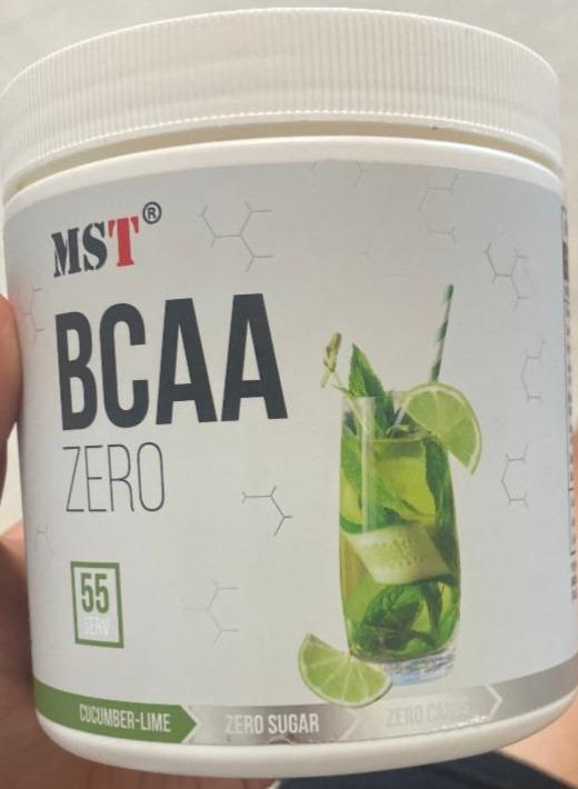 Фото - BCAA zero cucamber lime zero sugar MST