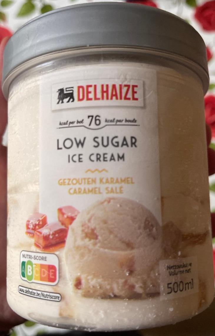 Фото - Low sugar ice cream caramel salé Delhaize