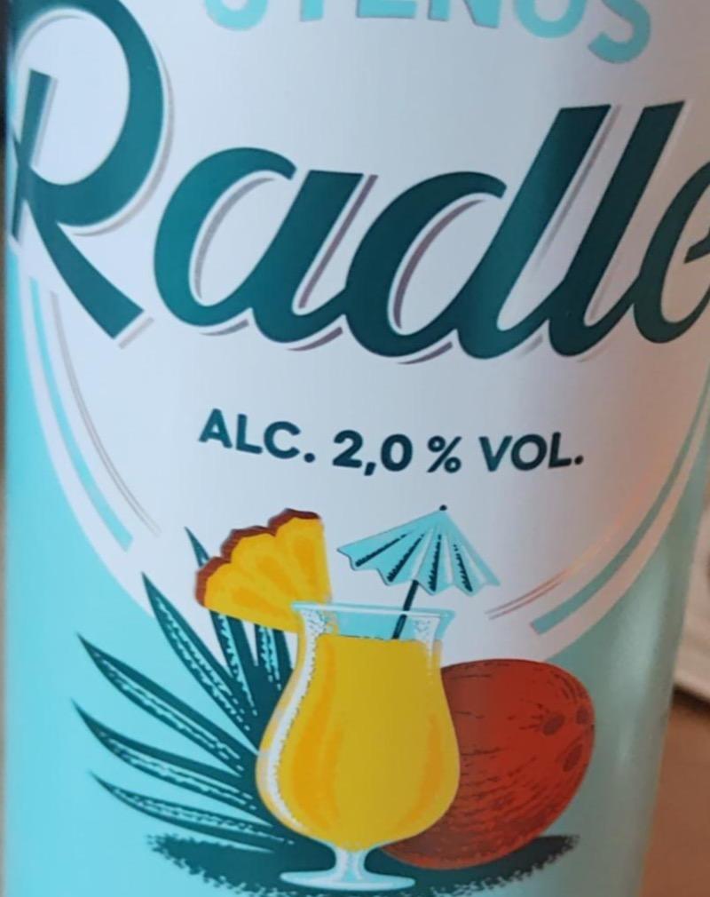 Фото - Utenos pineapple coconut Radler