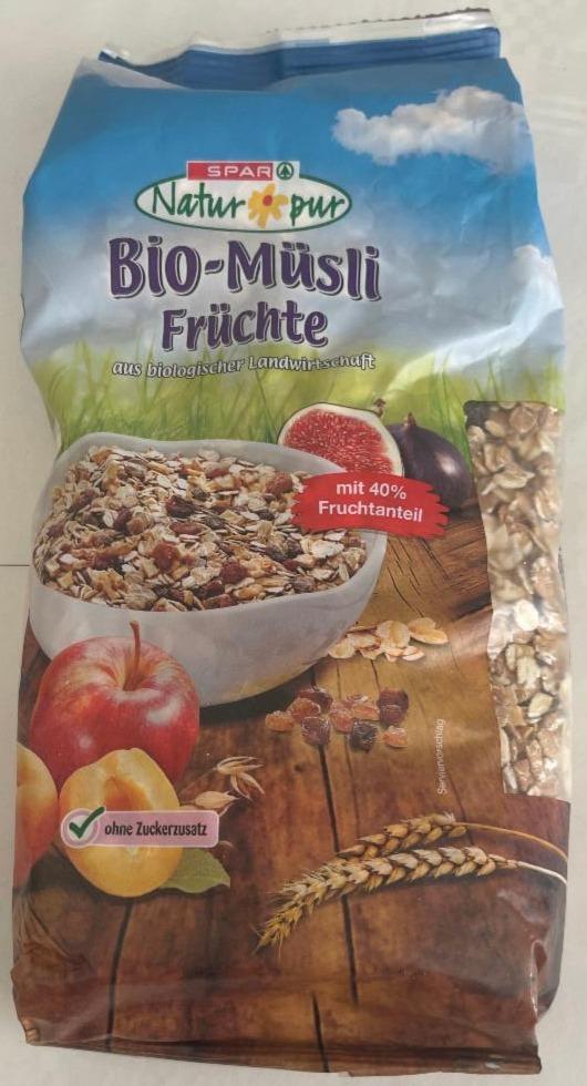 Фото - Bio-Müsli Früchte Spar Natur pur