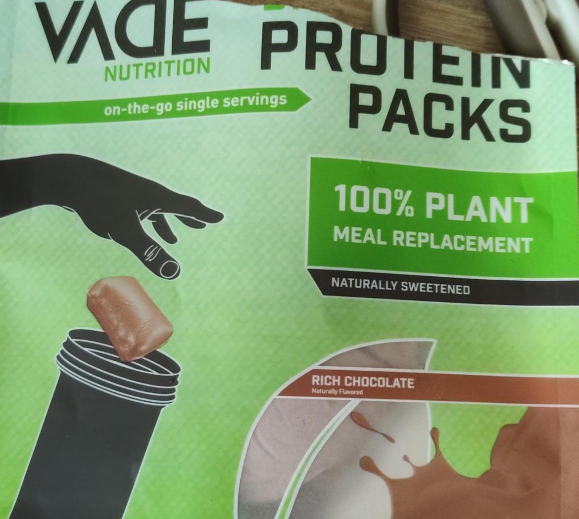 Фото - Dissolvable protein packs Vade nutrition