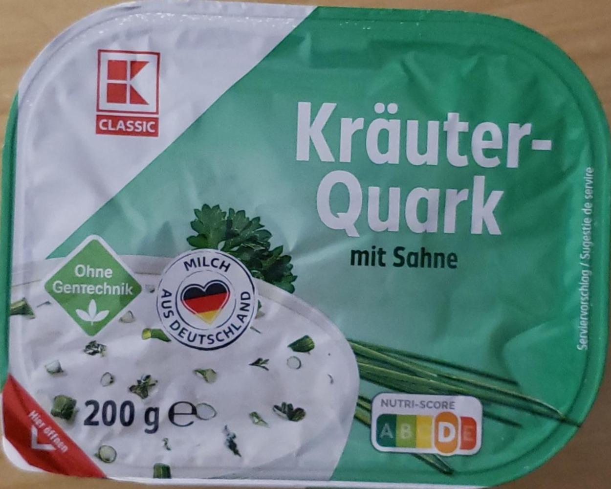 Фото - Krauter-Quark mit Sahne K-Classic