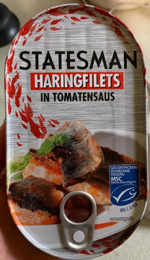 Фото - Haringfilets in tomatensaus Statesman