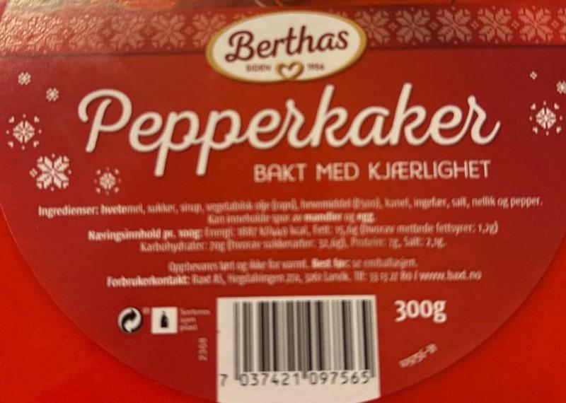 Фото - Pepperkaker bakt med kjærlighet Berthas