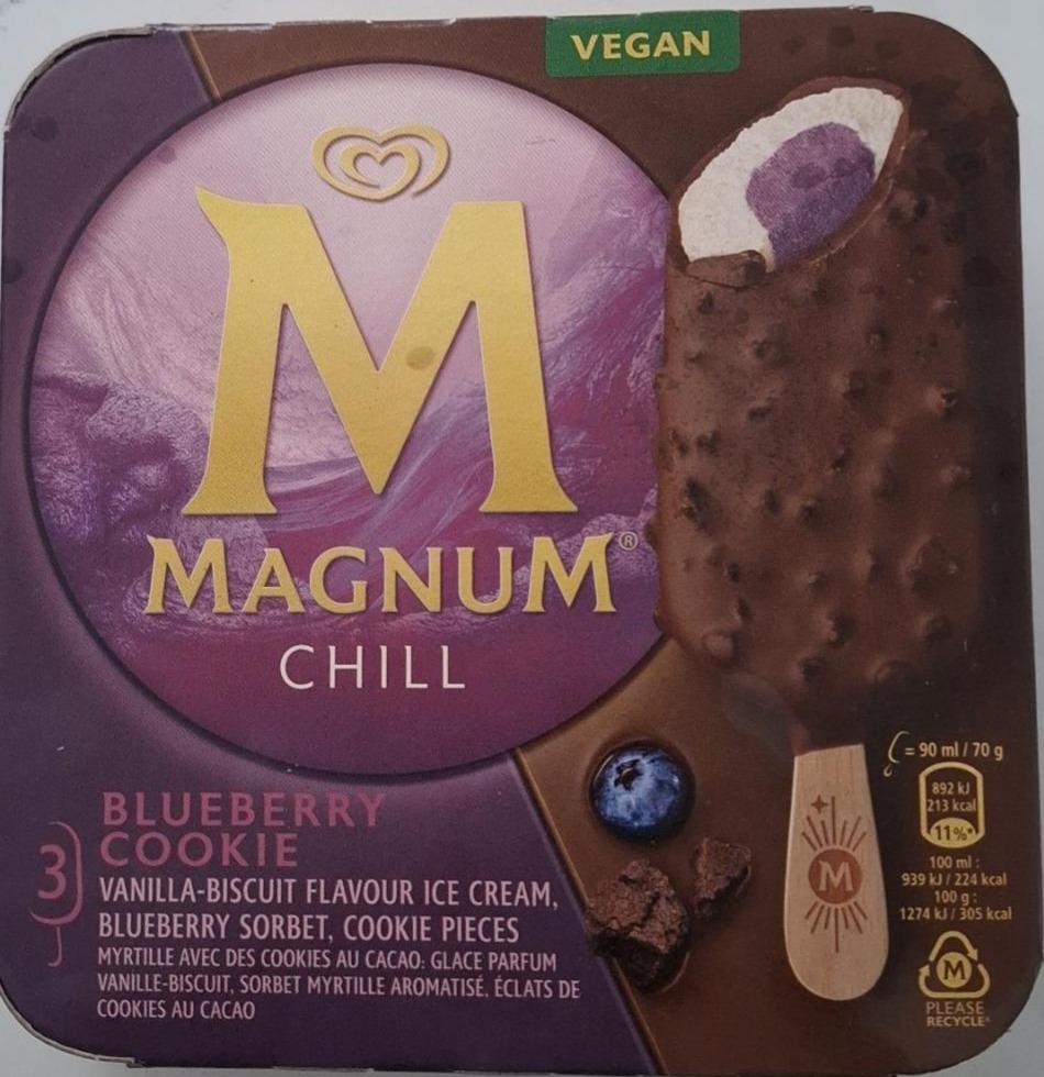 Фото - Vegan chill blueberry cookie Magnum