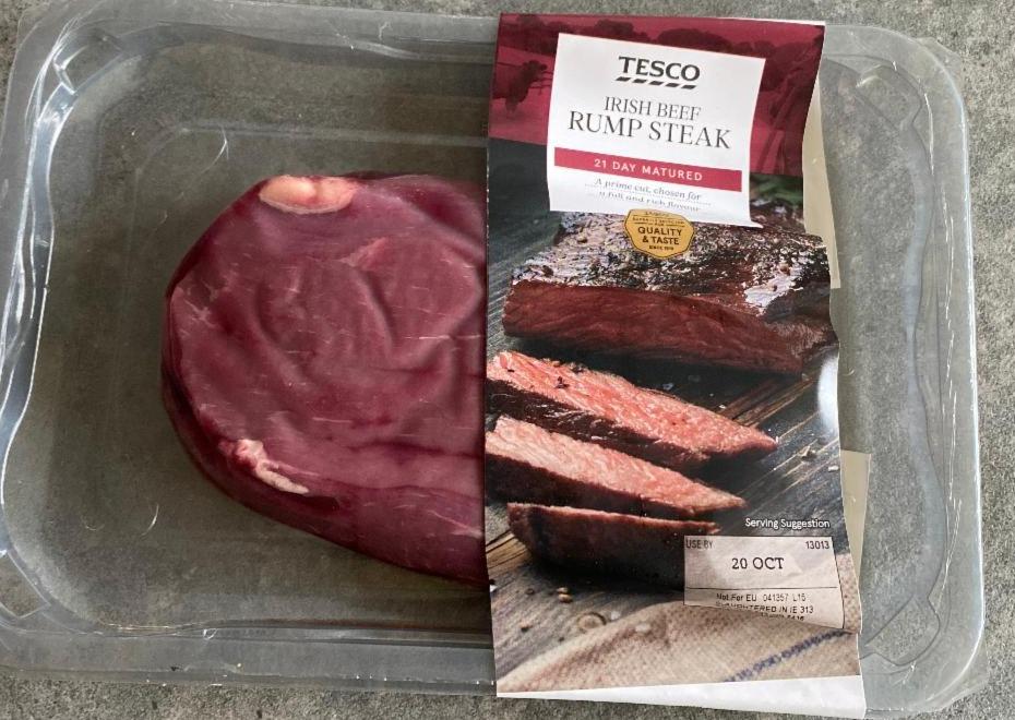 Фото - Irish beef rump steak Tesco