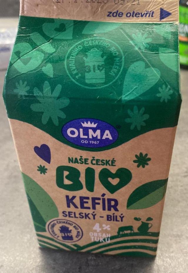 Фото - Kefir 4% Selsky bily Bio Olma