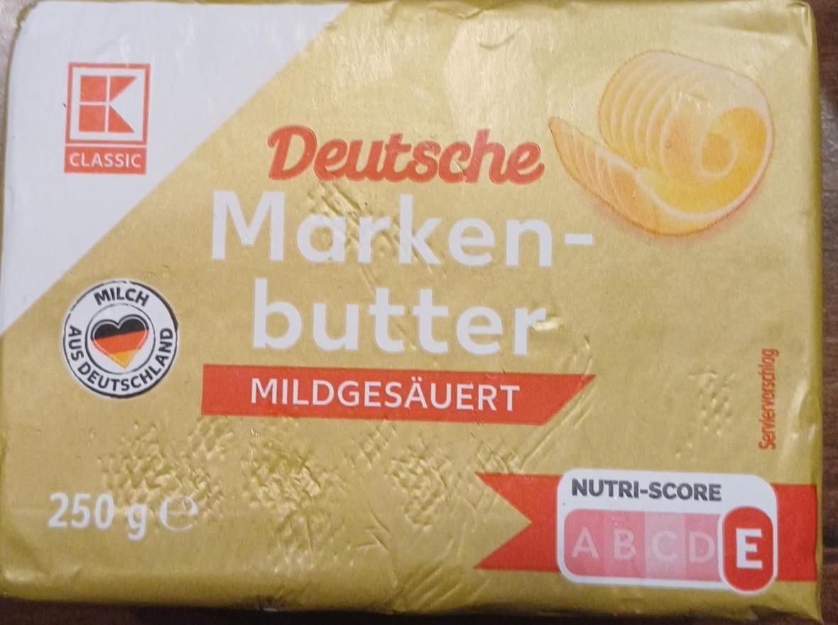 Фото - Deutsche marken-butter mildgesäuert K-Classic