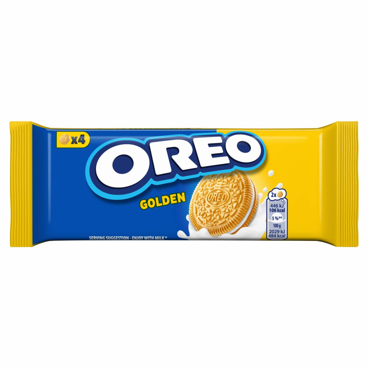 Фото - Печиво з начинкою ванільного смаку Golden Oreo