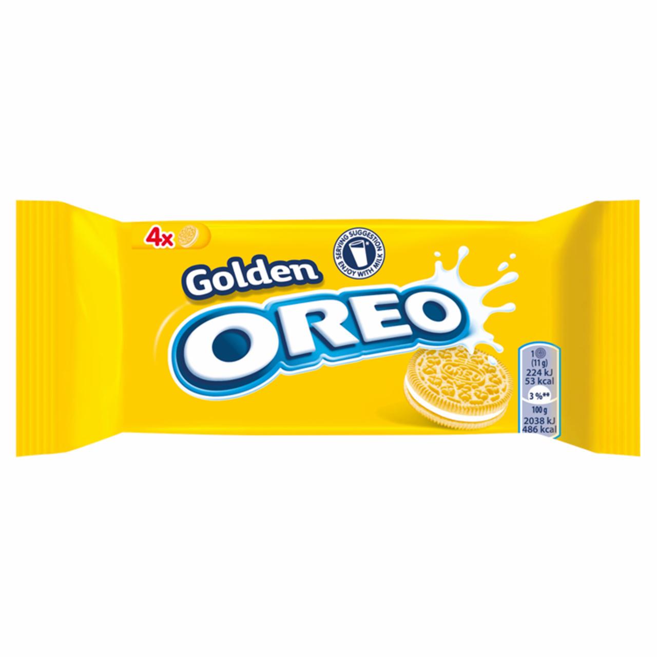 Фото - Печиво з начинкою ванільного смаку Golden Oreo