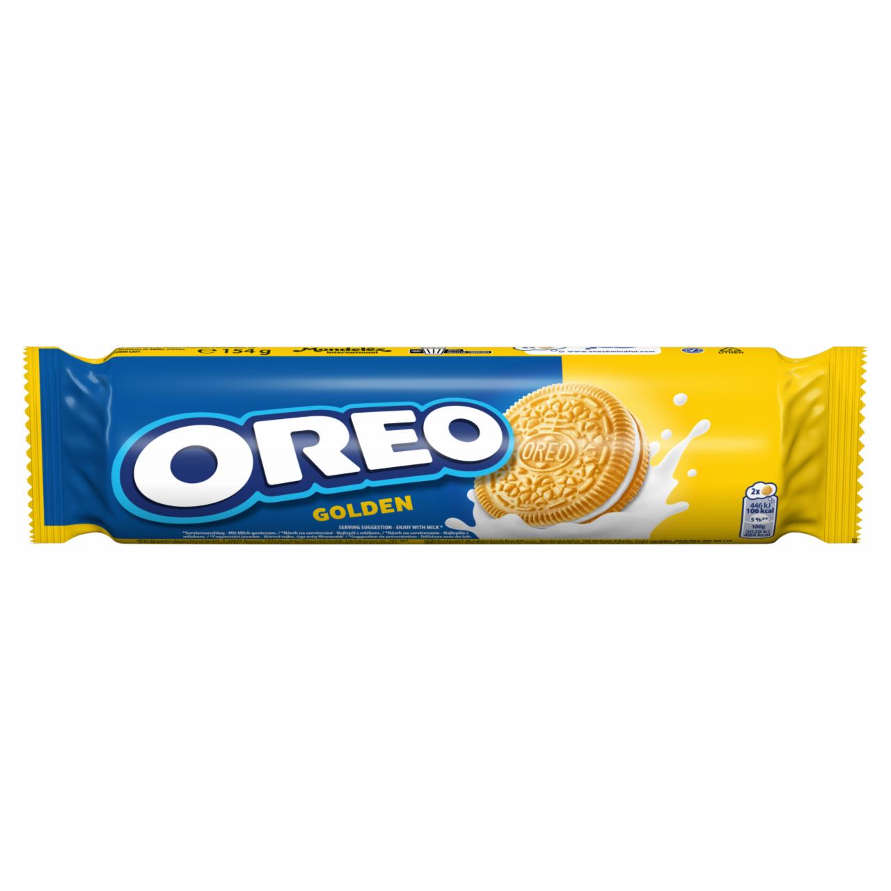 Фото - Печиво з начинкою ванільного смаку Golden Oreo