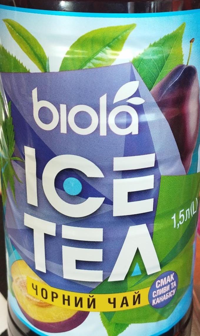 Фото - Ice tea чорний чай Biola