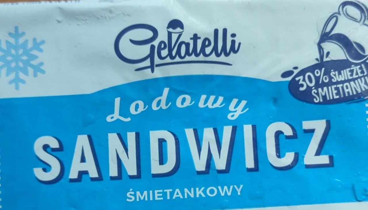 Фото - Lody śmietankowe o smaku waniliowym w wafelku Gelatelli