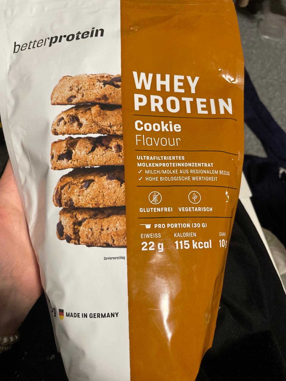 Фото - Протеїн Whey Protein Cookie Flavour Better Protein