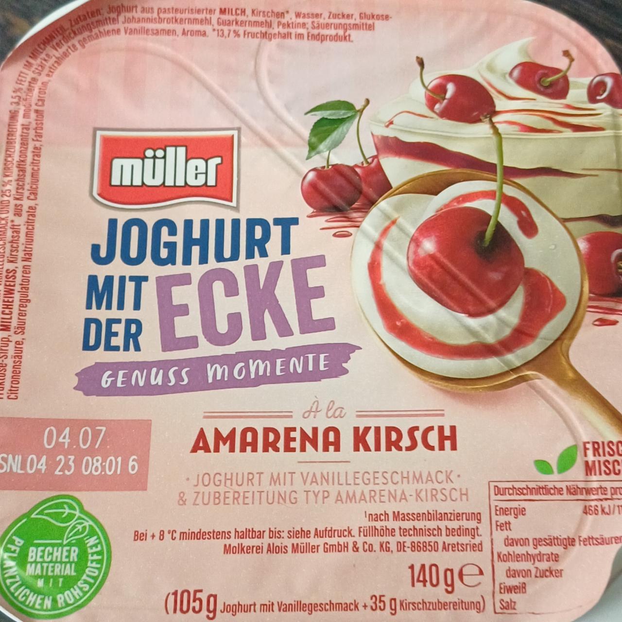 Фото - Joghurt Mit Der Ecke Genuss momente Müller