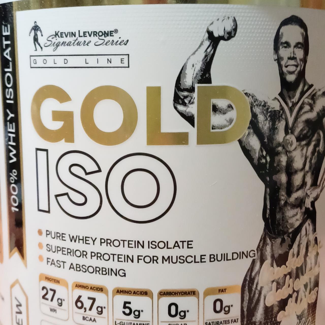 Фото - Gold ISO полуниця-банан Kevin Levrone