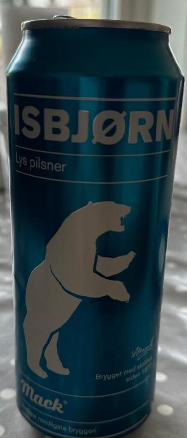 Фото - Isbjørn lys pilsner 4,5% Mack