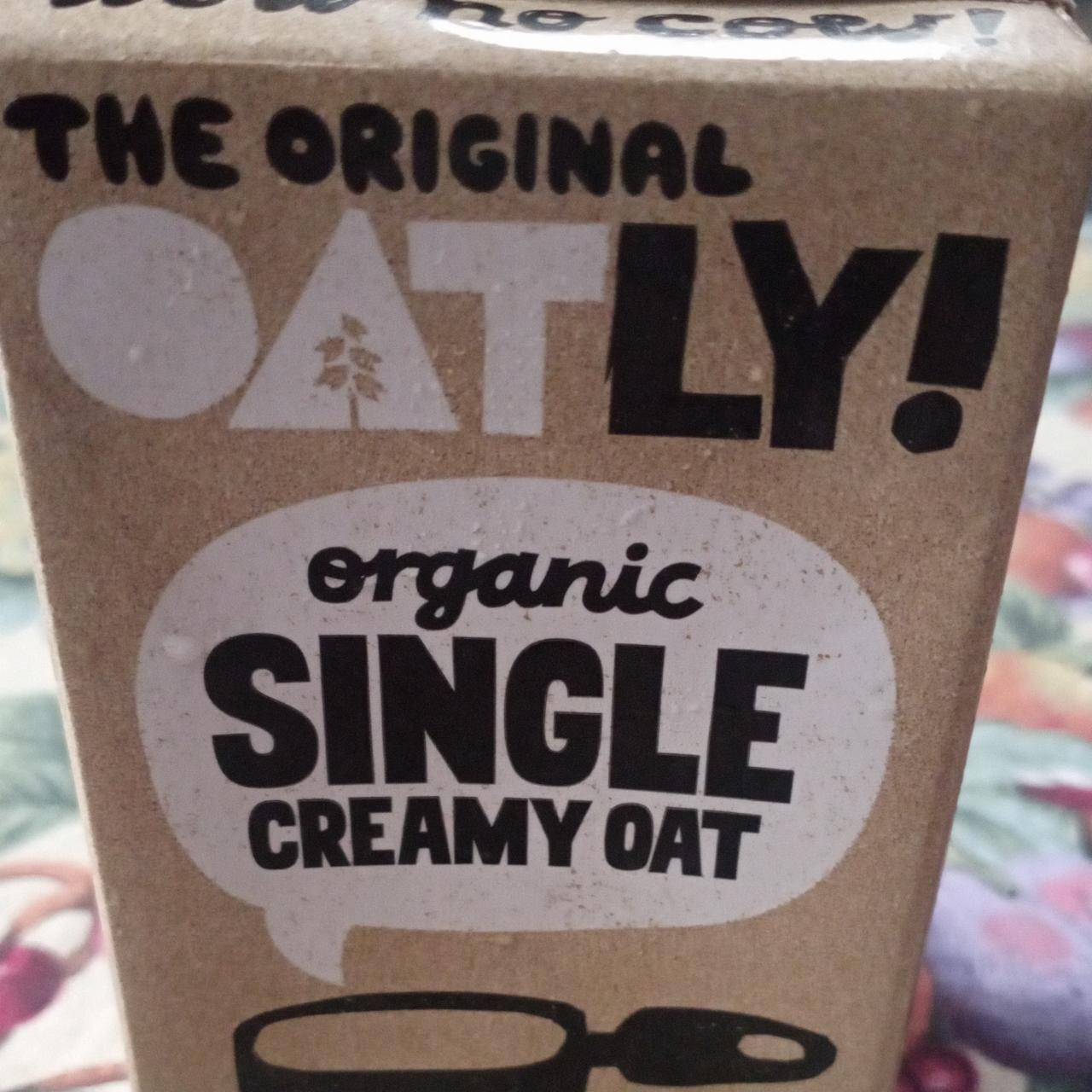 Фото - Вершки рослинні Organic Single Creamy Oat The Original Oatly!