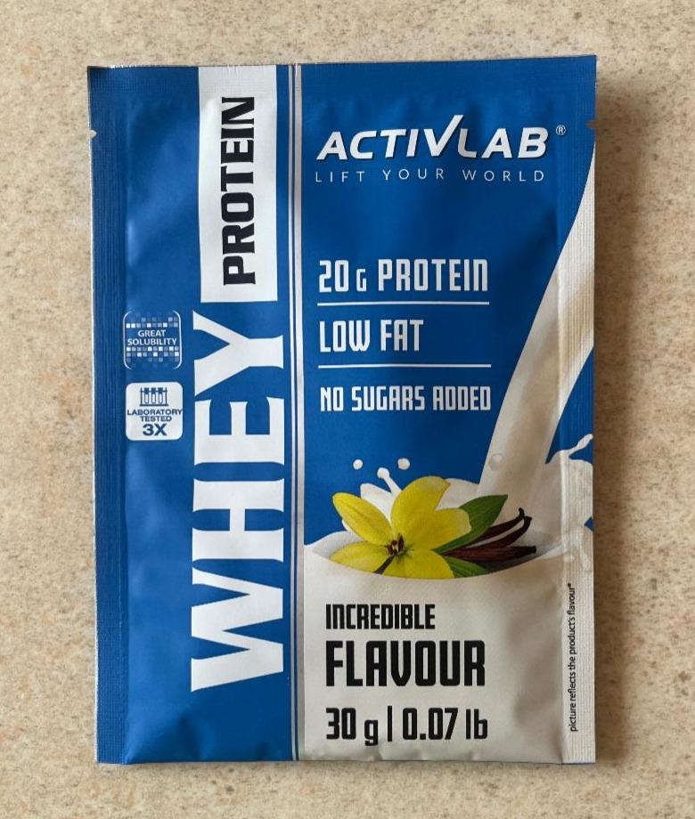 Фото - Протеїн ванільний Whey Protein Vanilla Activlab