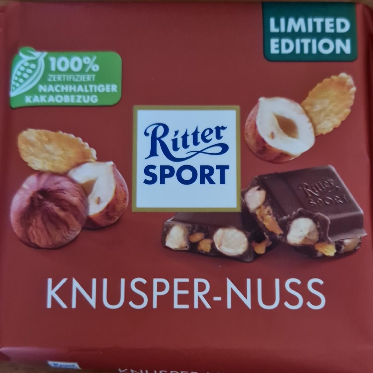 Фото - Knusper-Nuss Ritter Sport