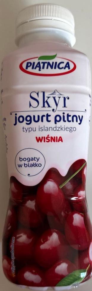 Фото - Skyr jogurt pitny typu islandzkiego wiśnia Piątnica