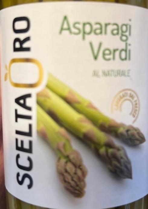 Фото - Asparagi verdi al naturale Sceltaoro