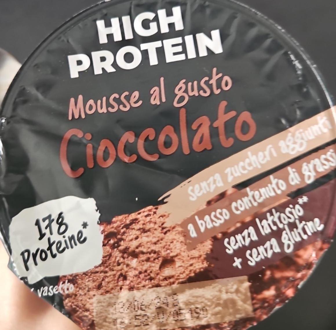 Фото - High protein mousse al gusto cioccolato proteica Milchfrisch