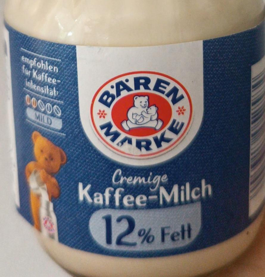 Фото - Cremige Kaffee-Milch 12% Fett Bären Marke