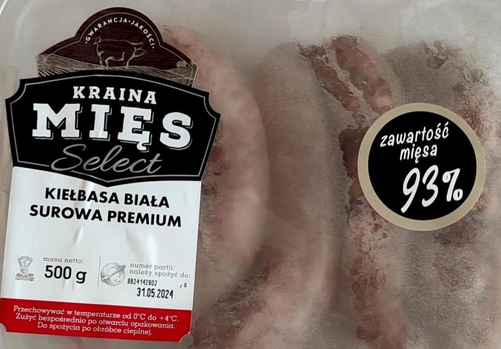 Фото - Kielbasa biała surowa wieprzowa Kraina Mies