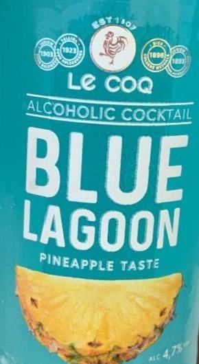 Фото - Напій слабоалкогольний 4.7% Blue Lagoon Le Coq