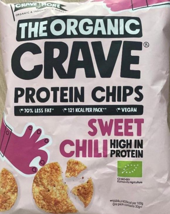 Фото - The organic crave protein chips sweet chill Crave more