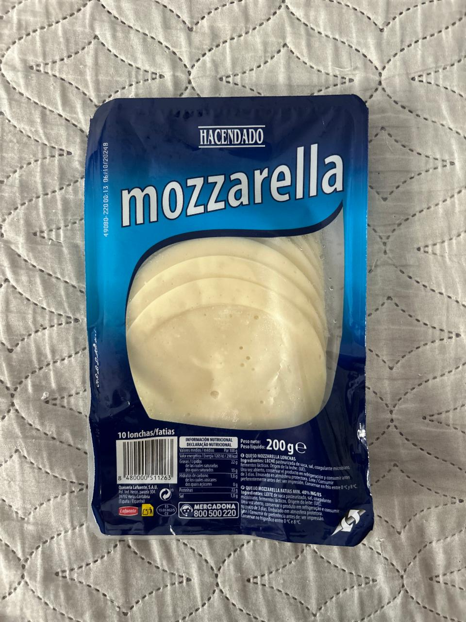 Фото - Mozzarella Hacendado