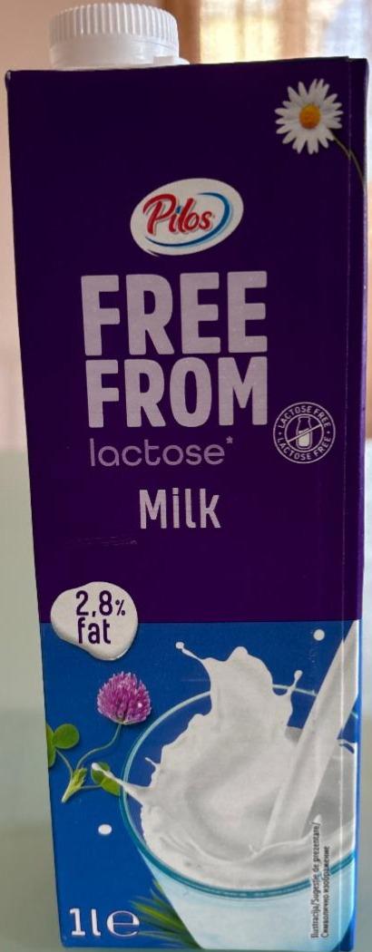 Фото - Free From lactose Milk 2.8% Pilos