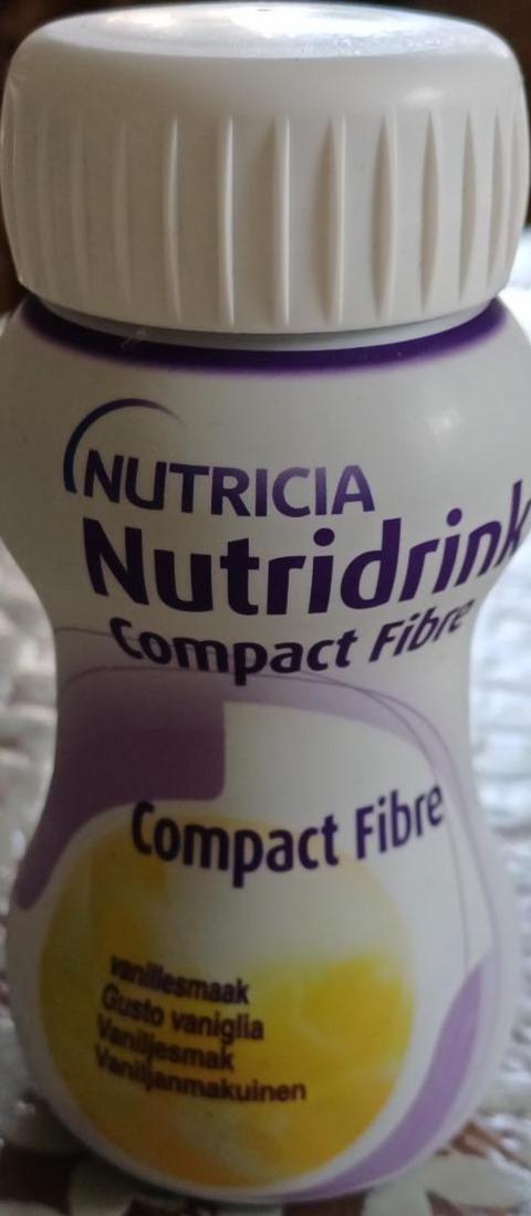 Фото - Ентеральне харчування nutridrink compact fibre vanilla flavour Nutricia