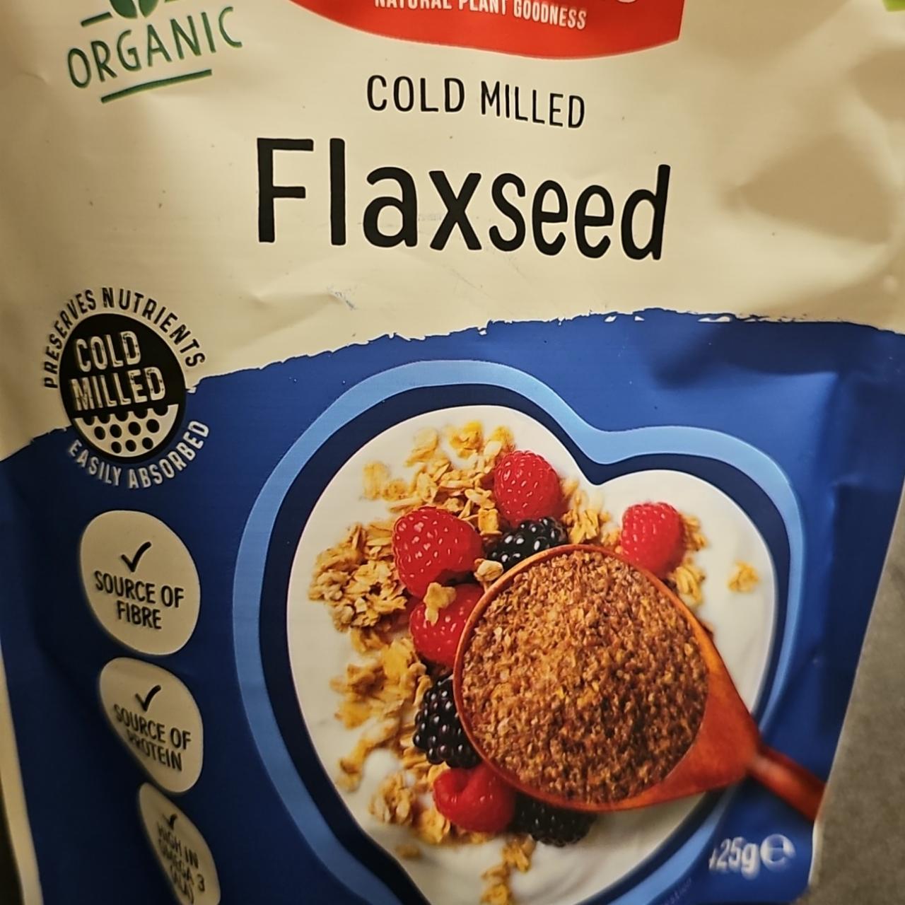 Фото - Organic Cold Milled Flaxseed Linwoods