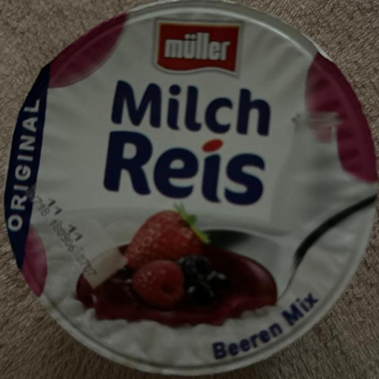 Фото - Milchreis beeren mix Müller