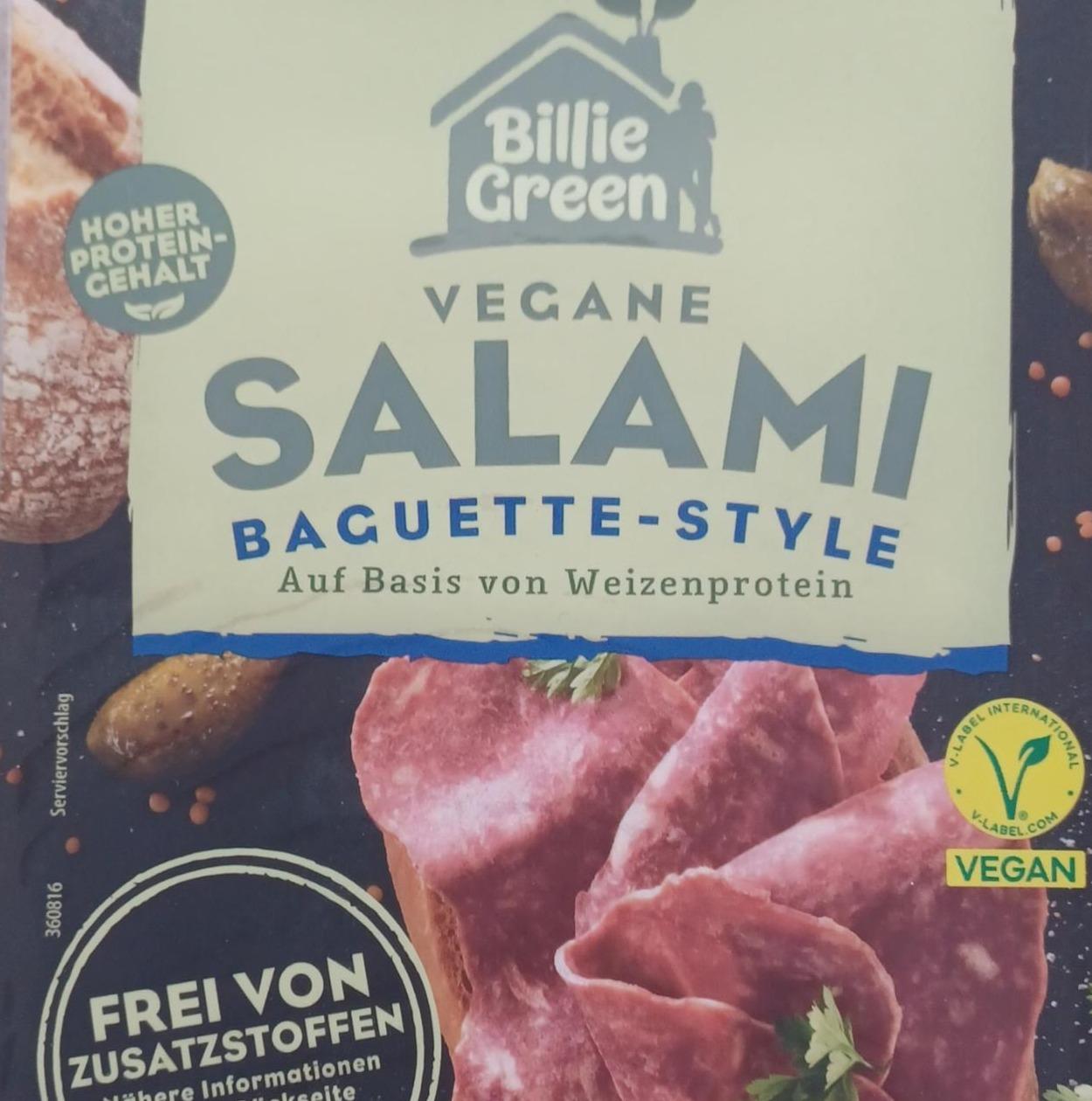 Фото - Vegane Salami Baguette-Style Billie Green