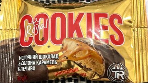 Фото - Cookies молочний шоколад солона карамель печиво Truff royal