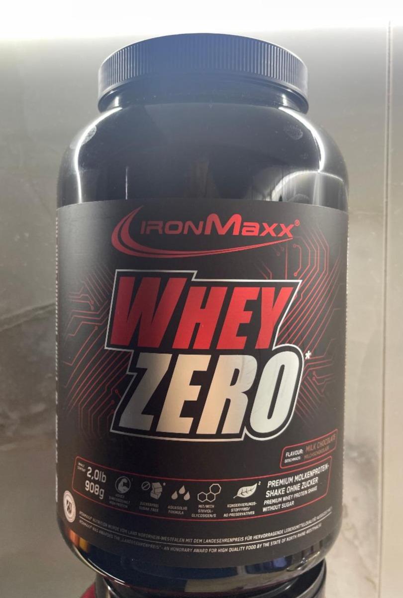 Фото - Протеїн сироватковий Whey Zero IronMaxx