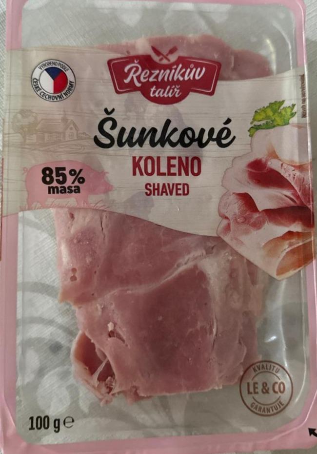 Фото - Šunkové koleno shaved 85% masa Řezníkův talíř